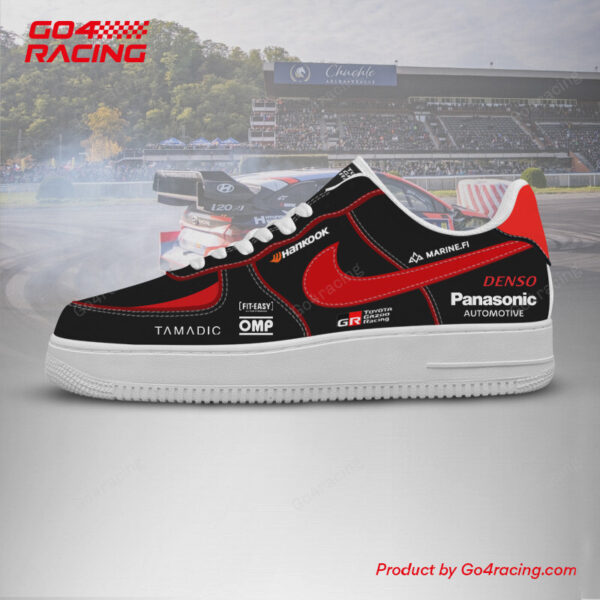 Tubopro Toyota Gazoo WRC V2 Air Low-Top Sneakers Shoes For Men And Women - Image 2