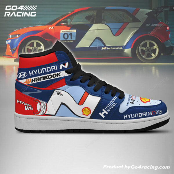 Tubopro Toyota Gazoo WRC V2 AJ1 High Sneakers Shoes For Men And Women - Image 3