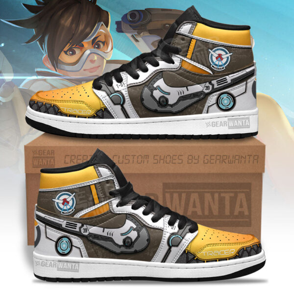Tubopro Tracer Overwatch AJ1 High Sneakers Shoes For Men And Women