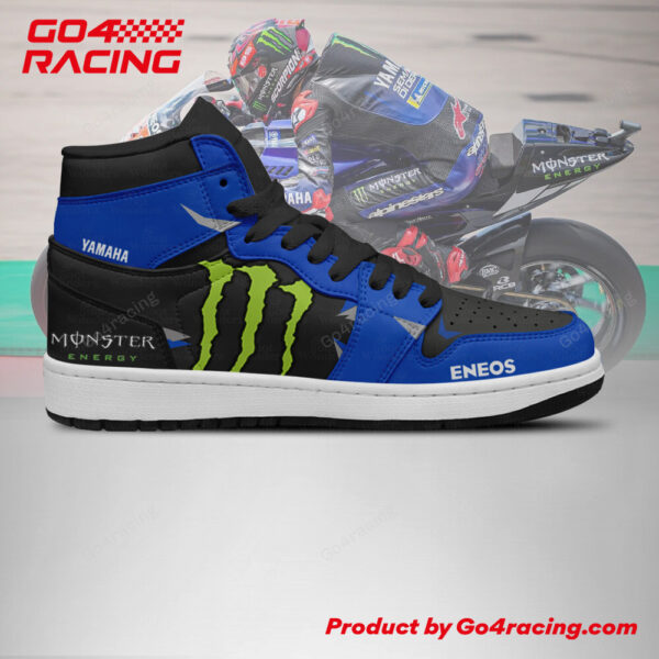 Tubopro Trackhouse Racing Aprilia AJ1 High Sneakers Shoes For Men And Women - Image 3