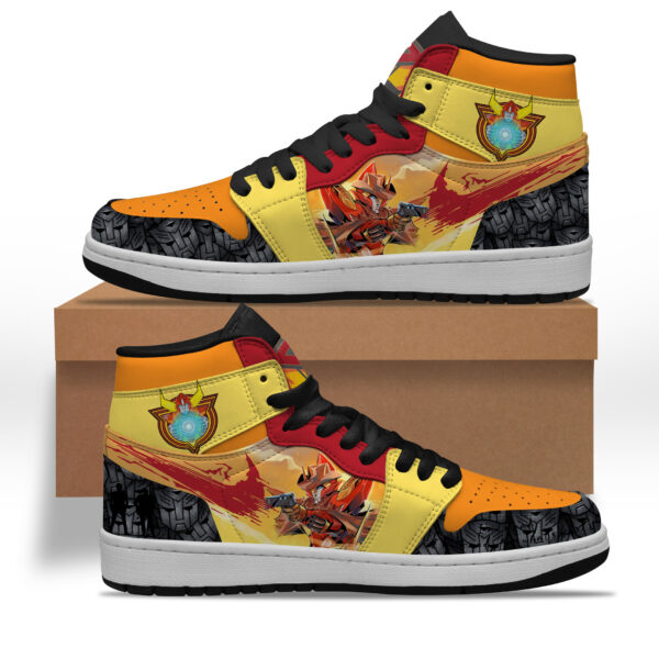 Tubopro Transformers AJ1 High Sneakers Shoes For Men And Women