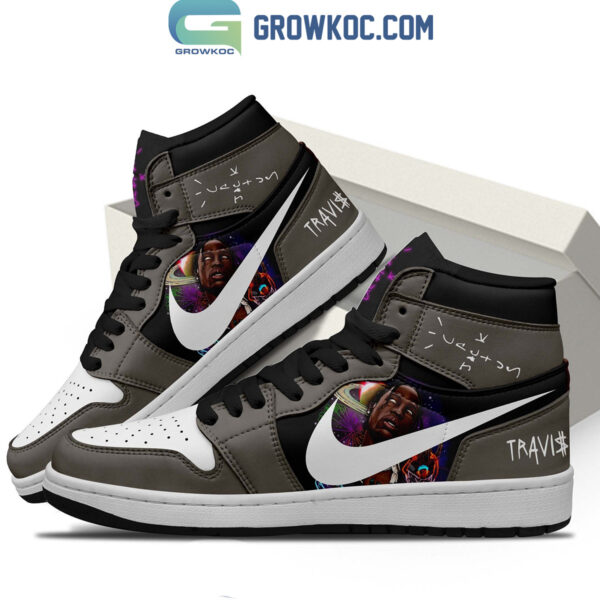 Tubopro Travis Scott AJ1 High Sneakers Shoes For Men And Women - Image 3