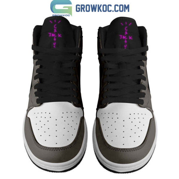 Tubopro Travis Scott AJ1 High Sneakers Shoes For Men And Women - Image 2