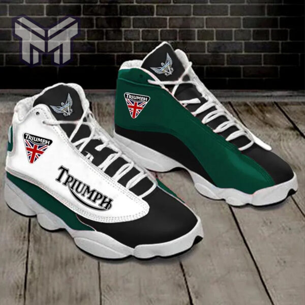 Tubopro Triumph Motorcycles AJ13 Sneakers Shoes For Men And Women