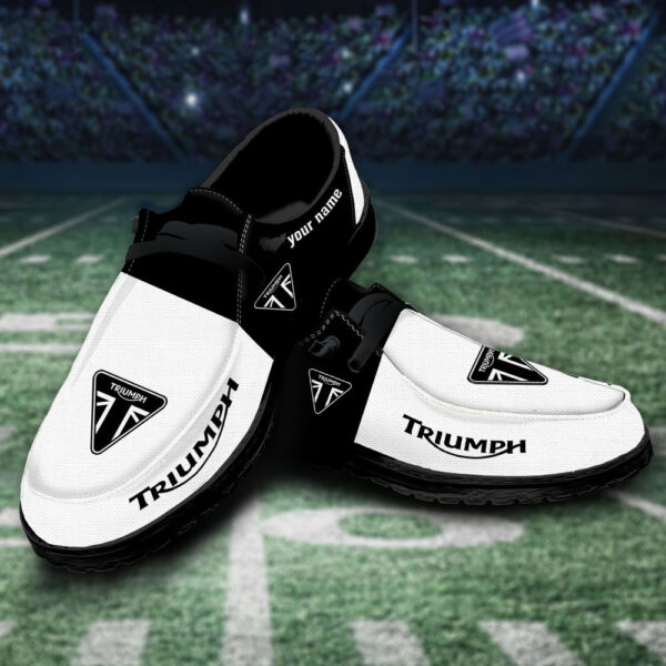 Tubopro Triumph Motorcycles Personalized Hey Dude Shoes For Men And Women - Image 4