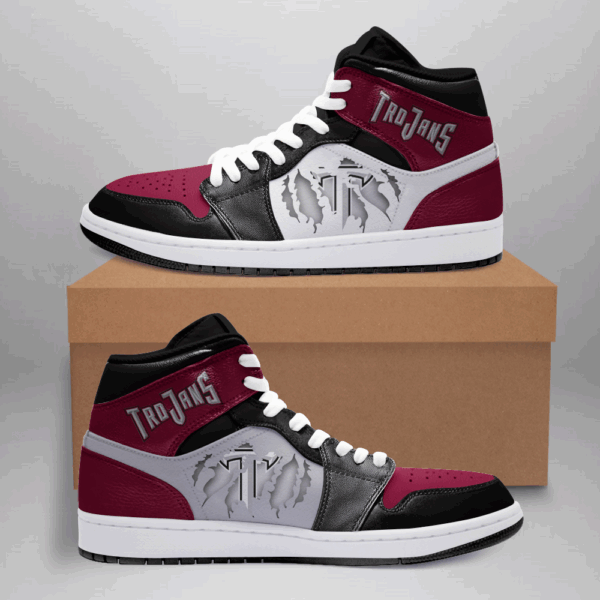 Tubopro Troy Trojans AJ1 High Sneakers Shoes For Men And Women