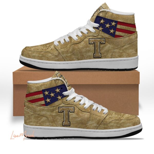 Tubopro Trump Never Surrender AJ1 High Sneakers Shoes For Men And Women