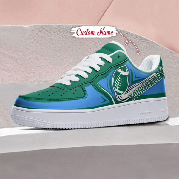 Tubopro Tulane Green Wave NCAA Air Low-Top Sneakers Shoes For Men And Women - Image 3