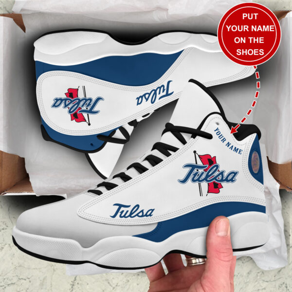Tubopro Tulsa Golden Hurricane AJ13 Sneakers Shoes For Men And Women