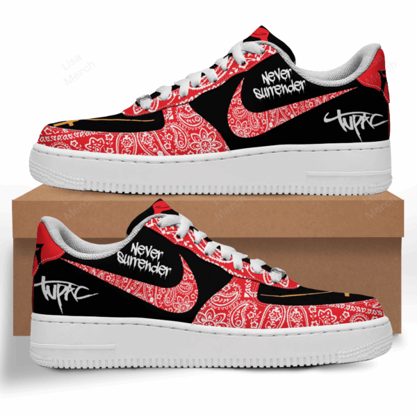 Tubopro Tupac Shakur Air Low-Top Sneakers Shoes For Men And Women