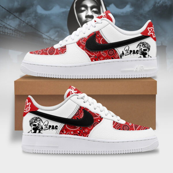 Tubopro Tupac Shakur Air Low-Top Sneakers Shoes For Men And Women