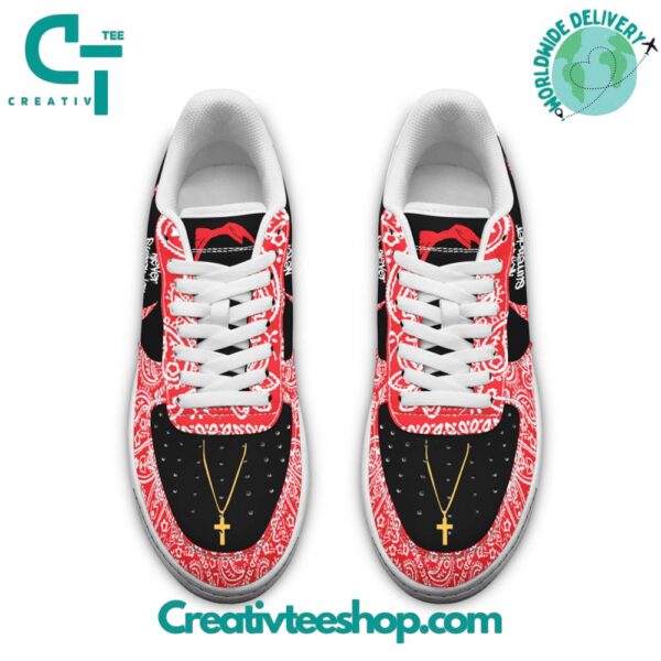 Tubopro Tupac Shakur Air Low-Top Sneakers Shoes For Men And Women - Image 3