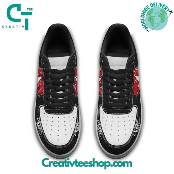 Tubopro Tupac Shakur Air Low-Top Sneakers Shoes For Men And Women - Image 2