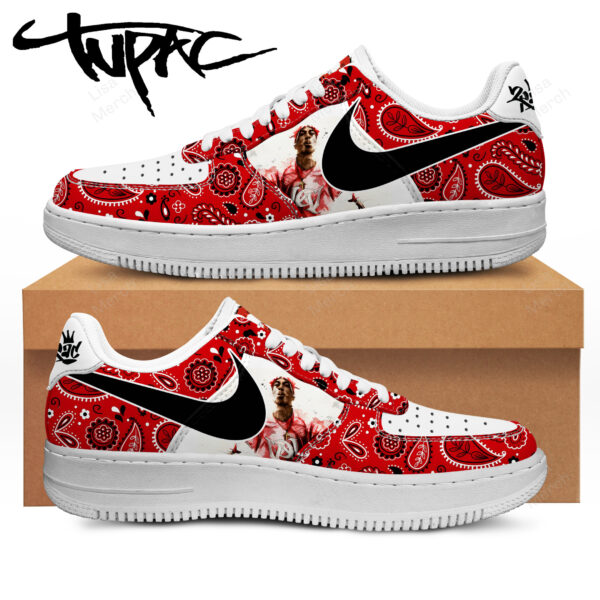 Tubopro Tupac Shakur Air Low-Top Sneakers Shoes For Men And Women