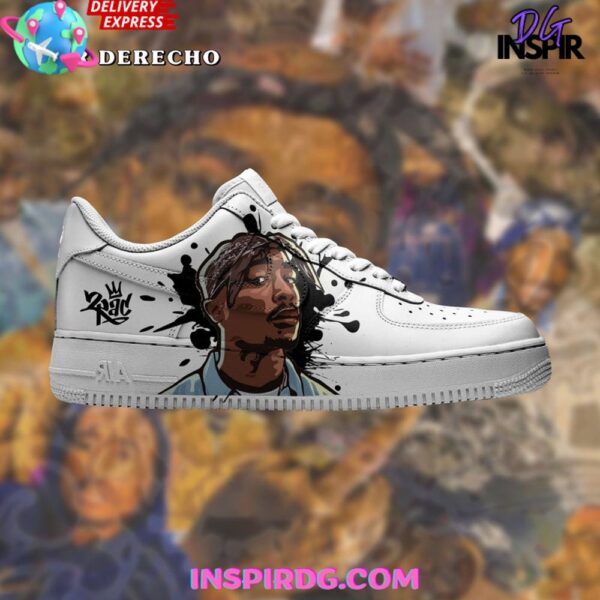 Tubopro Tupac Thug Life Air Low-Top Sneakers Shoes For Men And Women - Image 4