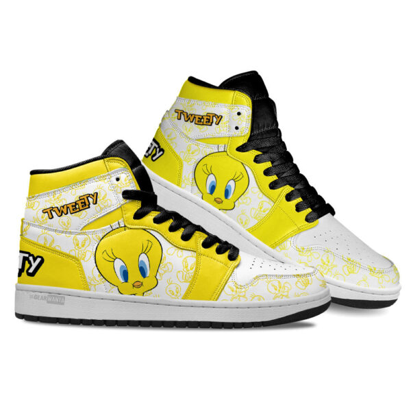 Tubopro Tweety AJ1 High Sneakers Shoes For Men And Women - Image 3