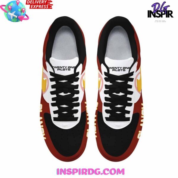 Tubopro Twenty One Pilots Air Low-Top Sneakers Shoes For Men And Women - Image 4
