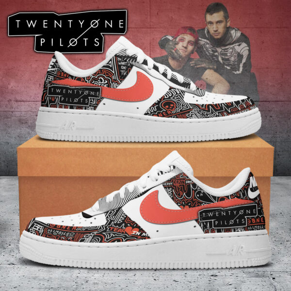 Tubopro Twenty One Pilots Air Low-Top Sneakers Shoes For Men And Women