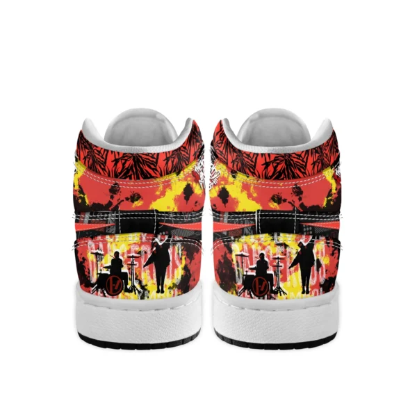 Tubopro Twenty One Pilots AJ1 High Sneakers Shoes For Men And Women - Image 3