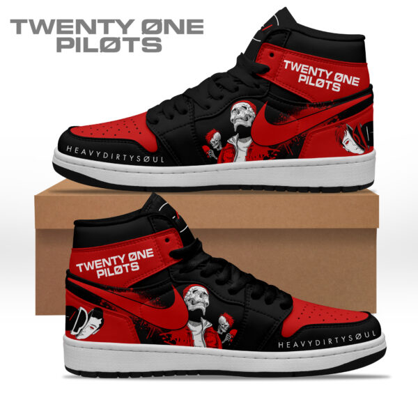 Tubopro Twenty One Pilots AJ1 High Sneakers Shoes For Men And Women