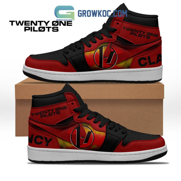 Tubopro Twenty One Pilots AJ1 High Sneakers Shoes For Men And Women