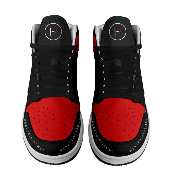 Tubopro Twenty One Pilots AJ1 High Sneakers Shoes For Men And Women - Image 2
