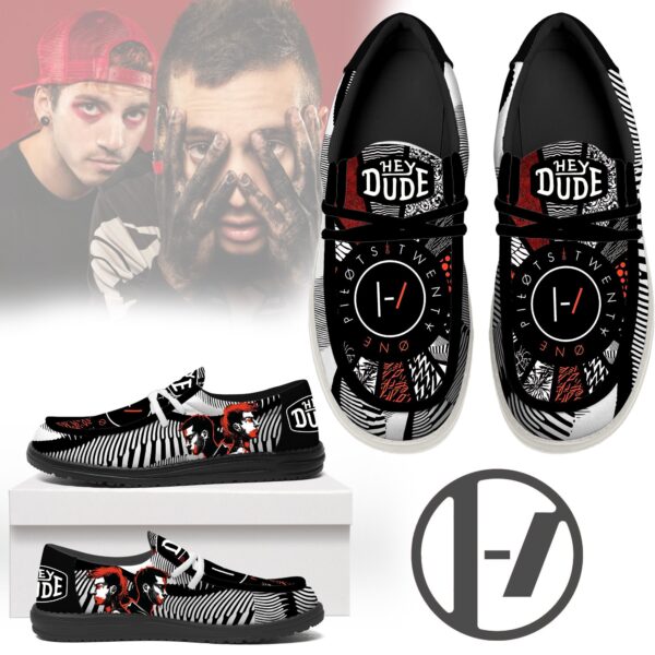Tubopro Twenty One Pilots Personalized Hey Dude Shoes For Men And Women