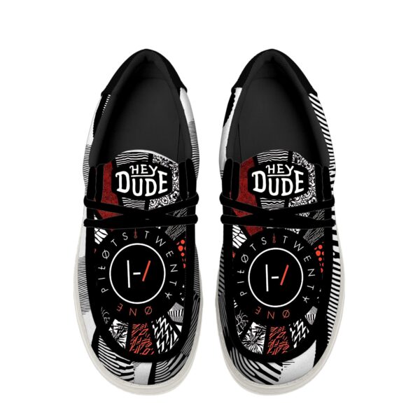 Tubopro Twenty One Pilots Personalized Hey Dude Shoes For Men And Women - Image 3