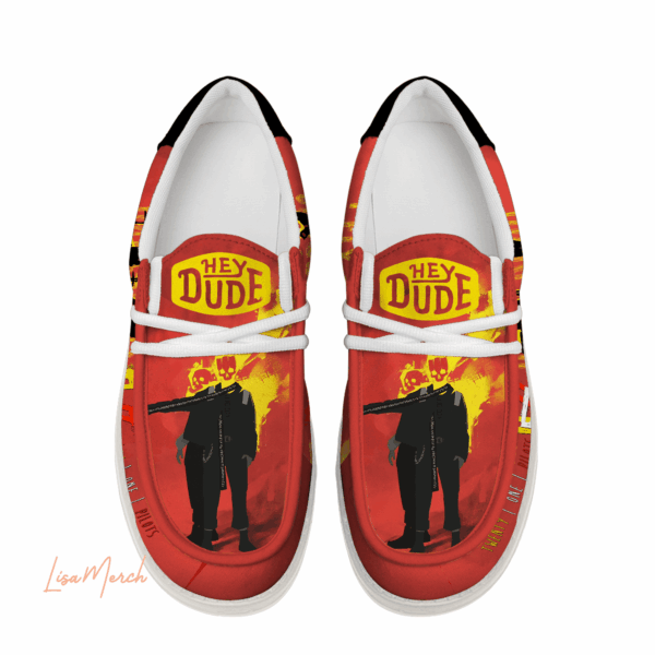 Tubopro Twenty One Pilots Hey Dude Shoes For Men And Women - Image 3