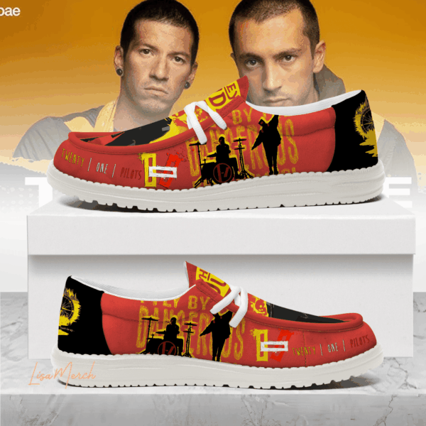 Tubopro Twenty One Pilots Hey Dude Shoes For Men And Women