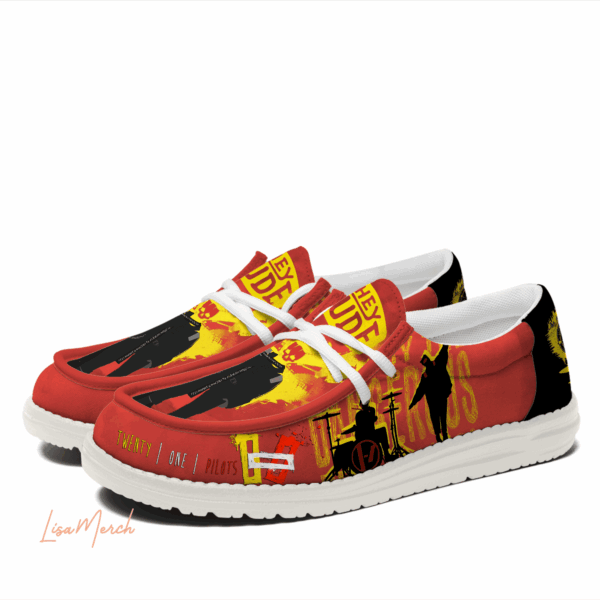 Tubopro Twenty One Pilots Hey Dude Shoes For Men And Women - Image 2