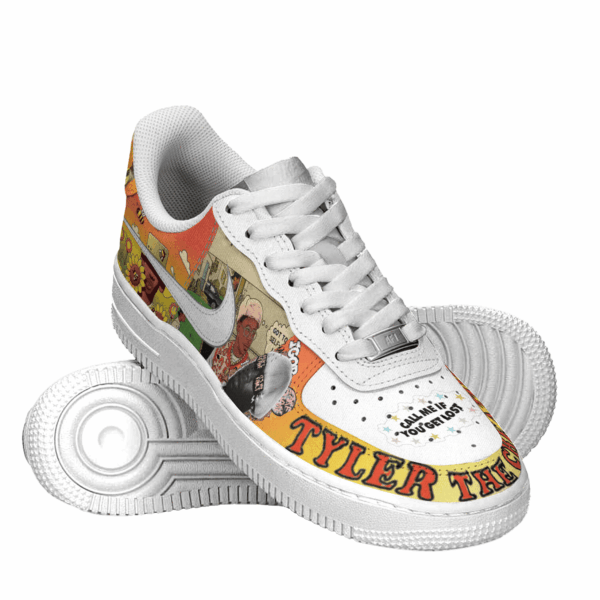 Tubopro Tyler The Creator Air Low-Top Sneakers Shoes For Men And Women - Image 2