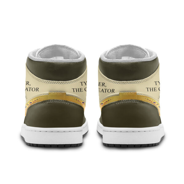 Tubopro Tyler The Creator AJ1 High Sneakers Shoes For Men And Women - Image 3