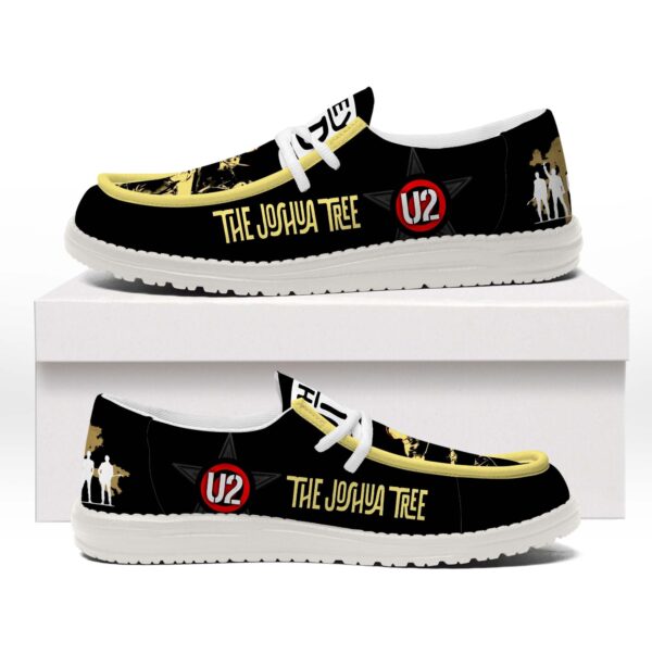 Tubopro U2 Band Personalized Hey Dude Shoes For Men And Women - Image 2