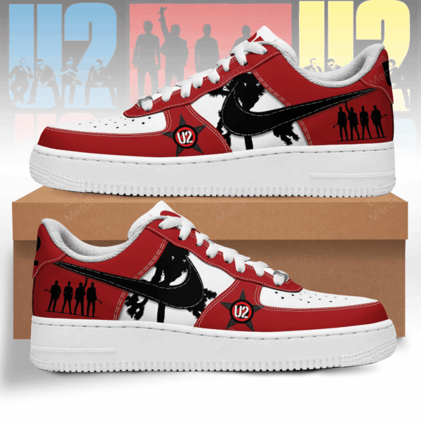 Tubopro U2 Rock Band Air Low-Top Sneakers Shoes For Men And Women