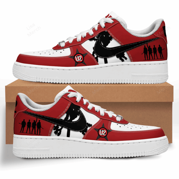 Tubopro U2 Rock Band Air Low-Top Sneakers Shoes For Men And Women - Image 2