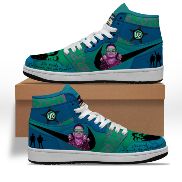 Tubopro U2 Rock Band AJ1 High Sneakers Shoes For Men And Women