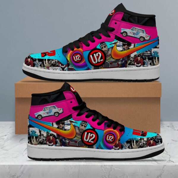Tubopro U2 Rock Band AJ1 High Sneakers Shoes For Men And Women