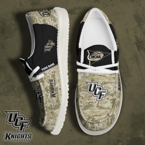 Tubopro UCF Knights Personalized Hey Dude Shoes For Men And Women