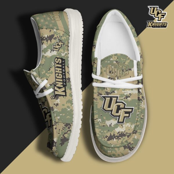 Tubopro UCF Knights Personalized Hey Dude Shoes For Men And Women