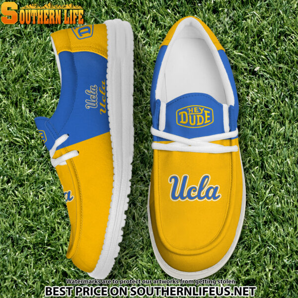 Tubopro UCLA Personalized Hey Dude Shoes For Men And Women