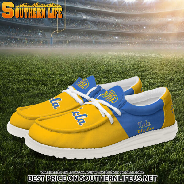 Tubopro UCLA Personalized Hey Dude Shoes For Men And Women - Image 2