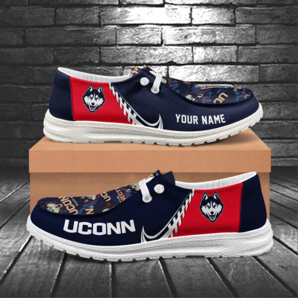 Tubopro Uconn Huskies Hey Dude Shoes For Men And Women - Image 5