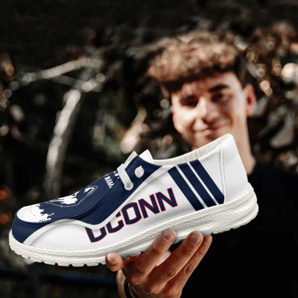 Tubopro Uconn Huskies Hey Dude Shoes For Men And Women - Image 3