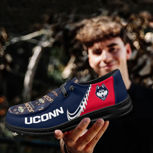 Tubopro Uconn Huskies Hey Dude Shoes For Men And Women - Image 4