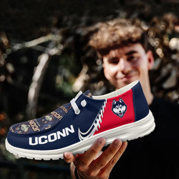 Tubopro Uconn Huskies Hey Dude Shoes For Men And Women - Image 3