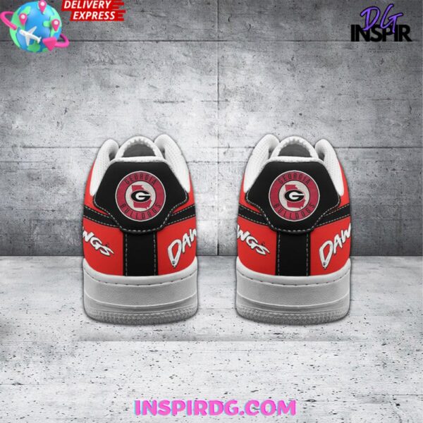 Tubopro UGA Bulldogs Dawgs Air Low-Top Sneakers Shoes For Men And Women - Image 3