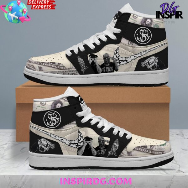 Tubopro uicideboy Gangster AJ1 High Sneakers Shoes For Men And Women - Image 2