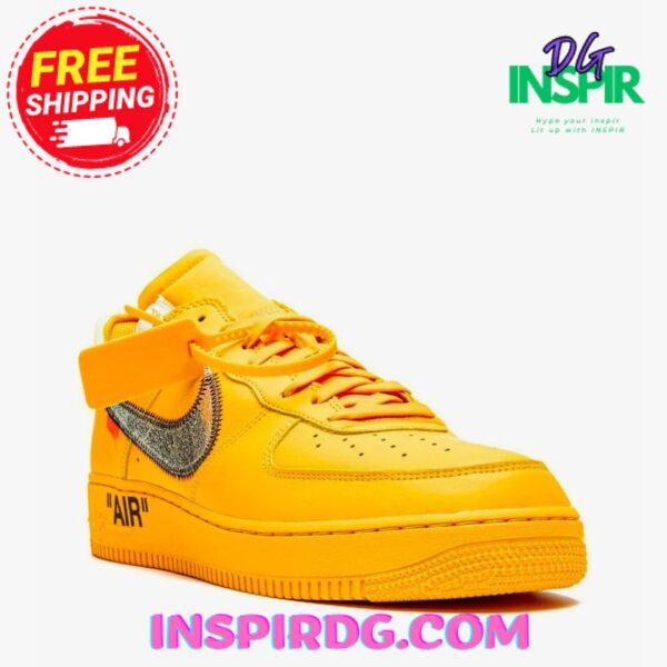 Tubopro University Gold Air Low-Top Sneakers Shoes For Men And Women - Image 2