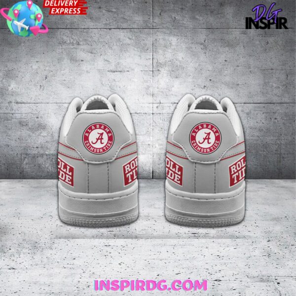 Tubopro University of Alabama Roll Tide Air Low-Top Sneakers Shoes For Men And Women - Image 3